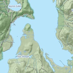 Sayers Lake Map