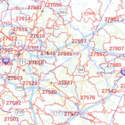 29 Raleigh Nc Map Zip Codes - Maps Online For You